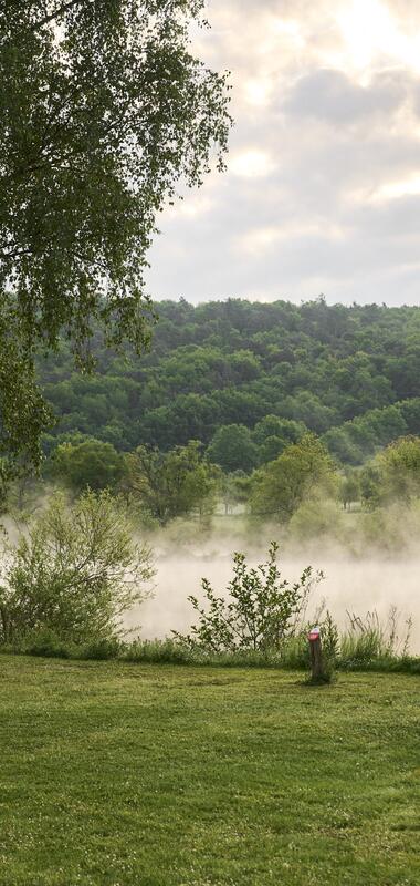 Camping AZUR in Wertheim im Taubertal, Baden-Württemberg, Deutschland