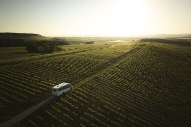 Am Heuchelberg, Kraichgau-Stromberg, Baden-Württemberg im Deutschland