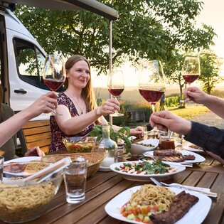 Wein & Genuss im Süden ganz oben | Wohnmobil & Weinregionen