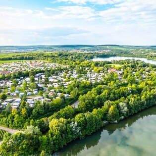 5-Sterne Campingpark Breitenauer See | HeilbronnerLand | © Naherholungszweckverband Breitenauer See