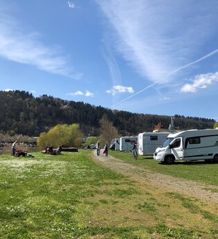 Wohnmobilstellplatz Kreuzwertheim | © TOURISMUS REGION WERTHEIM GmbH