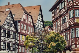 Malerische Fachwerkstadt Mosbach / Odenwald