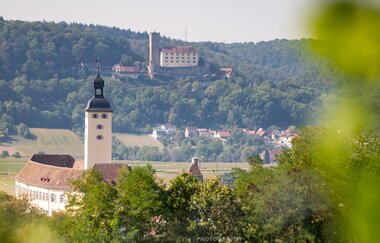 Burg Guttenberg mit Schlosshotel Horneck | Haßmersheim | HeilbronnerLand | © Burg Guttenberg