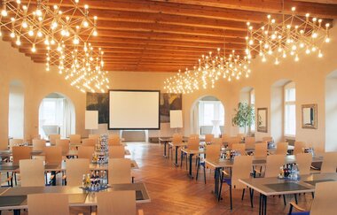 Fuggersaal - Konferenzraum Burg Stettenfels | Untergruppenbach | HeilbronnerLand | © Burg Stettenfels