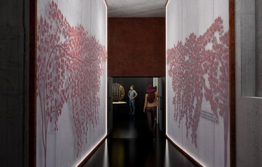 Modellbild der geplanten Ausstellung in der Deutschen Weinwelt | Brackenheim | © Deutsche Weinwelt