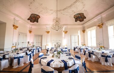 Festsaal im Schloss Horneck | Gundelsheim | HeilbronnerLand | © Schloss Horneck Gundelsheim