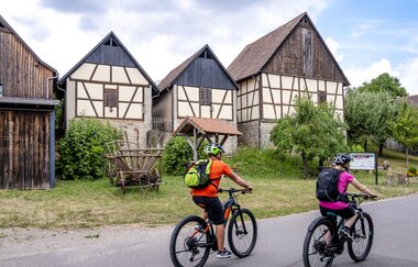 Grünkerndarren am Grünkernradweg | Walldürn-Altheim | Odenwald