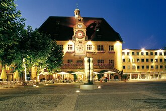 Historisches Rathaus bei Nacht | © Heilbronn Marketing GmbH