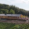 Drohnenaufnahme vom Weinausschank Christophsblick am Michaelsberg | © Weingärtner Cleebronn-Güglingen